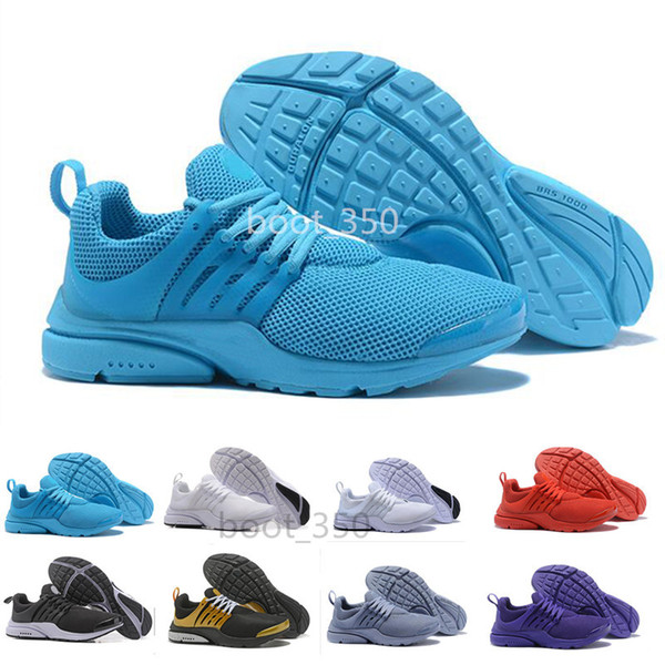 New PRESTO BR QS Breathe Yellow Black White Mens prestos Shoes Sneakers Women Casual Shoes Men casual Shoe Casual trainer designer shoes