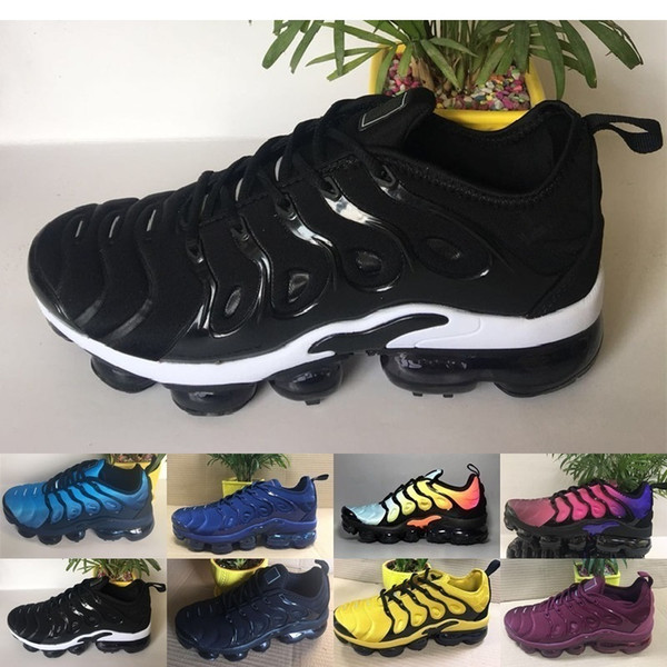 Brand New Plus Tn Air Shoes For Women Black White Womens Sports Shoes Pink Blue Woman Best Athletic Trainers Sneakers Tennis Shoes