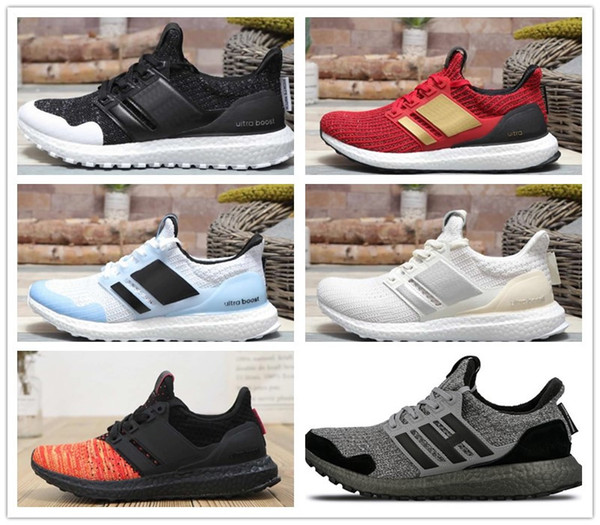 2019 Game of Thrones Ultra Boost Targaryen Dragons Lannister Stark White Walkers Men and Women Ultraboost UB 4.0 PK Casual Shoes Sneakers