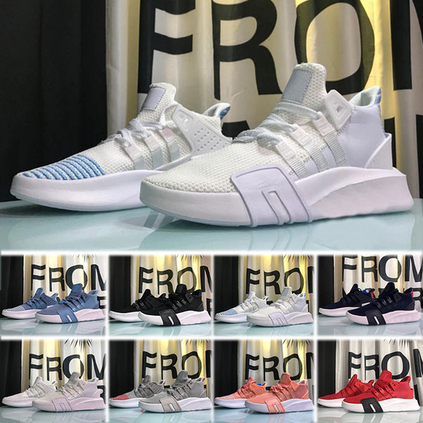 2018 new EQT Bask Support Future 93 17 Triple White black pink Mens women sport shoes Sneakers Running Knit Chaussures Designer Trainers