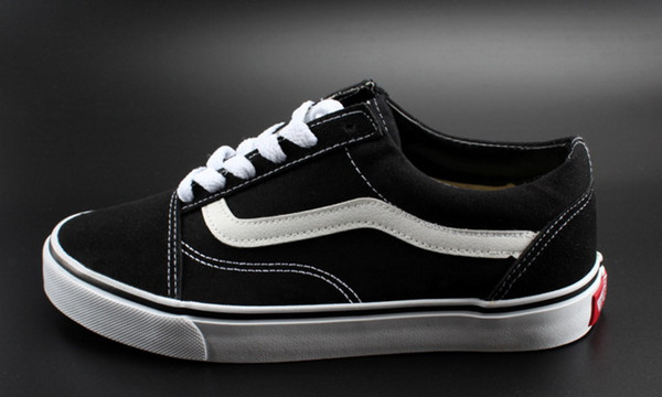 Casual Shoes Product detail Classic Black White Old Skool Men Women Casual Flat Shoes Sneakers Vanss Skateboar