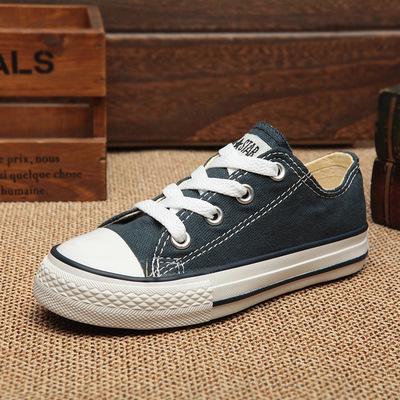 kids shoes Boy&girl Children's Canvas Shoes kids Cute Leisure Sports Shoes low & high top Rubber Bottom 5 colors size 24-34