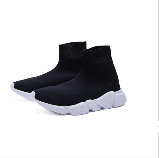 2018 fashion personality elastic casual shoes men and women with the same couple lightweight shoes