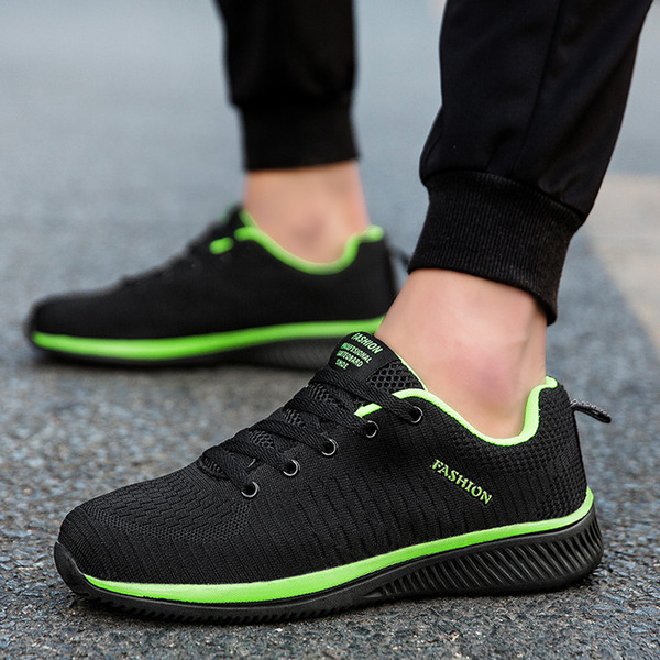 2019 Men's Ultra-light Explosion Low Low Flying Woven Casual Shoes