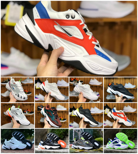 2019 NEW Designer Air Monarch M2K Tekno Dad Sports Shoes Top quality Women Mens Zapatillas White Sports Trainers Casual Sneakers Size 36-45