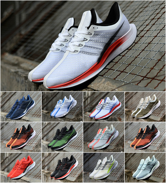 2019 New Zoom Pegasus Turbo Barely Grey Hot Punch Black White Shoes Cheap Men Women React Zoom X Vaporfly Pegasus 35 Trainers Zapatillaes