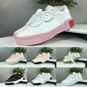 Clyde Cali Wins Classic Fashion All-match Womens Casual Sneakers Skateboarding Luxury Designer Perforated Bowknot Trainers Shoes Size 36-40