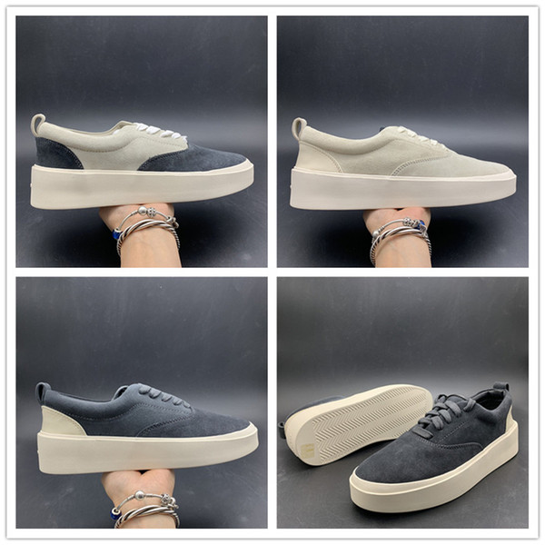 Update Fear Of God x Mens Casual Shoes The Season 5 Suede Skateboarding Shoes Italy Luxury Slip-On FOG Fashion Designer Shoes