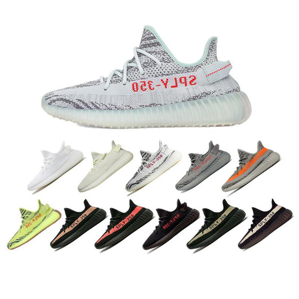 2019 Top Men Casual Shoes Static Reflective Sesame Zebra Static Cream White Black Bred Shoes Women Sport Sneakers With Box