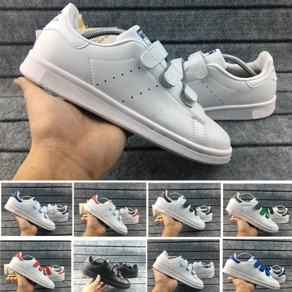 2019 Hot Sale Fashion Lovers Stan Smith Hook Loop Men Women Boys and Girls Warm Casual Shoes Size EUR36-45