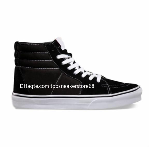 Top luxury designer classic men's and women's canvas casual shoes all high and low sk8 red black white casual shoes