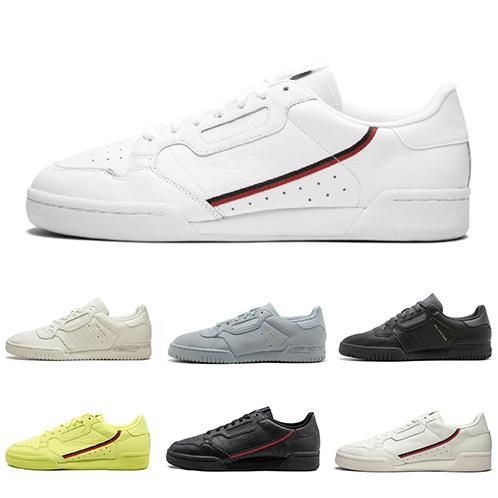 2019 Calabasas Powerphase Grey Continental 80 Casual shoes Kanye West Aero blue Core black OG white Men women Trainer Sports Sneakers 40-45