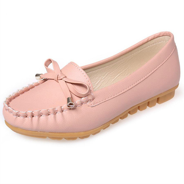 Fashion Woman Flats Outdoor Shoes Recreation Butterfly-knot Women Shoes Comfortable Flats Shoes Zapatos Mujer X233