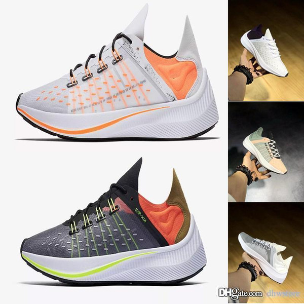 2019 New Arrival Casual Shoes EXPX14 WMNS Shoes Local Features White Black Wolf Grey Total Orange Mens Women Casual Sneakers Luxury Shoes