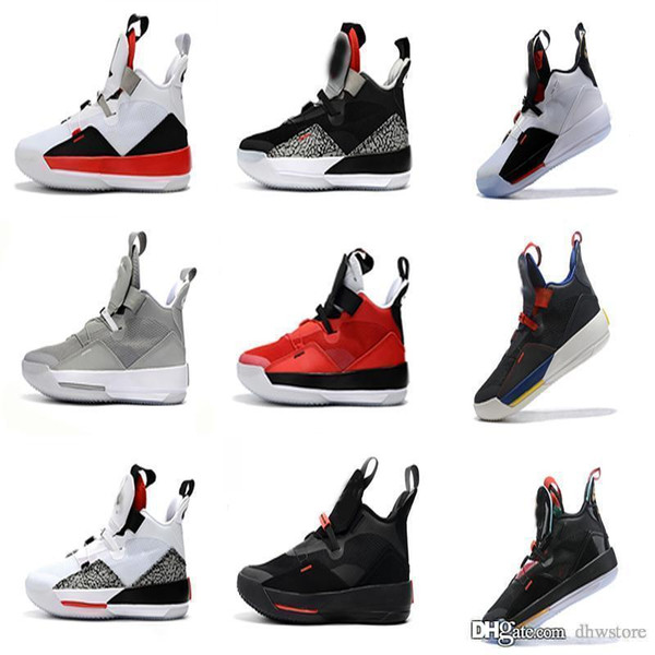 Designer Casual Shoes Visible Utility Sneakers Men Jumpman 33 Retros Shoes 33 33S Utility Blackout Engineered For Flight Online For Sale