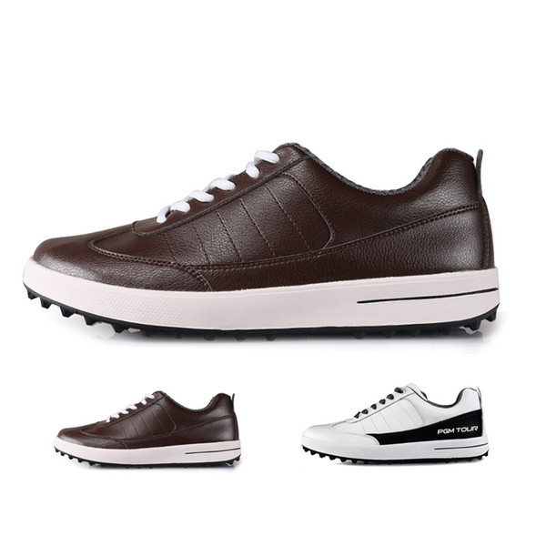 European and American style original boutique hot style domestic luxury high-end leisure golf shoes men's first layer leather fixing na