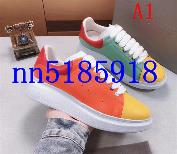 couple models men and women novel color hot sneakers, size 34 to 45 yards factory lowest price, 