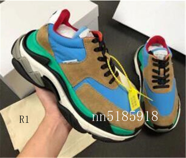 competitive shoes men's and women's casual sports shoes multi-color fashion design high to help black and white party shoes training sh