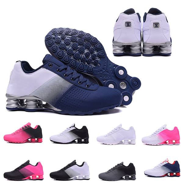 Cheaper New Shox Deliver 809 Men Women Air Drop Shipping Famous DELIVER OZ NZ Mens Athletic Sneakers Trainers Sports Casual Shoe 36-46