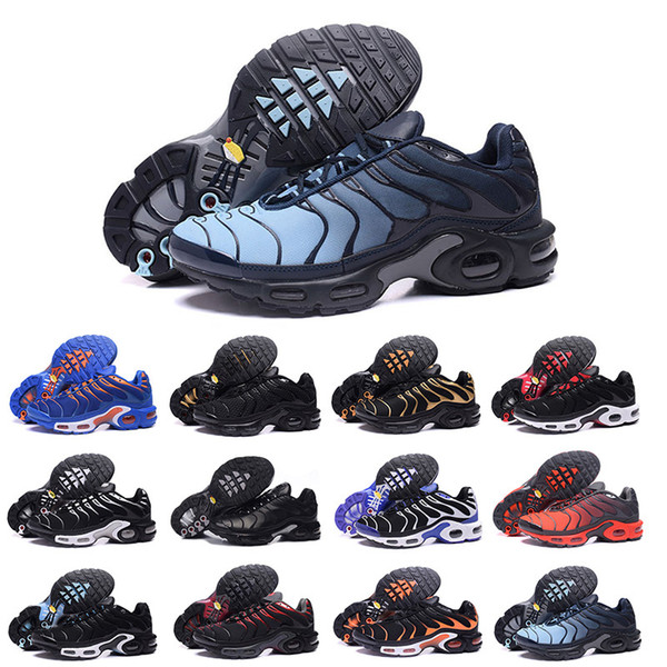 Free Shipping Running Shoes Men Women TN Shoe tns plus air Increased Ventilation Luxury Casual Trainers blue black Sneakers Designer 40-46