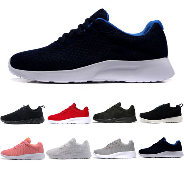 Cheaper New Tanjun Run men women 2019 black low Lightweight Breathable London Olympic Sports Sneakers mens Trainers Casual Shoes size 36-45