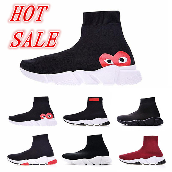 2019 New designer socks Shoes Speed Trainer men Running Shoes Speed Trainers Sock Race Runners women Sports Luxury Casual shoes size 36-45