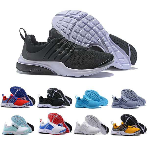 Hot Sale Presto Men Women Ultra BR QS Yellow Pink Prestos Black Air White Oreo Outdoor Jogging Mens Trainers Sneakers Casual Shoe 36-46