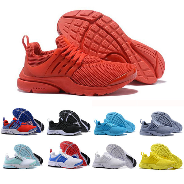 Wholesale New Presto Men Women Ultra BR QS Yellow Pink Prestos Black Air White Oreo Outdoor Jogging Mens Trainers Sneakers Casual Shoe 36-46