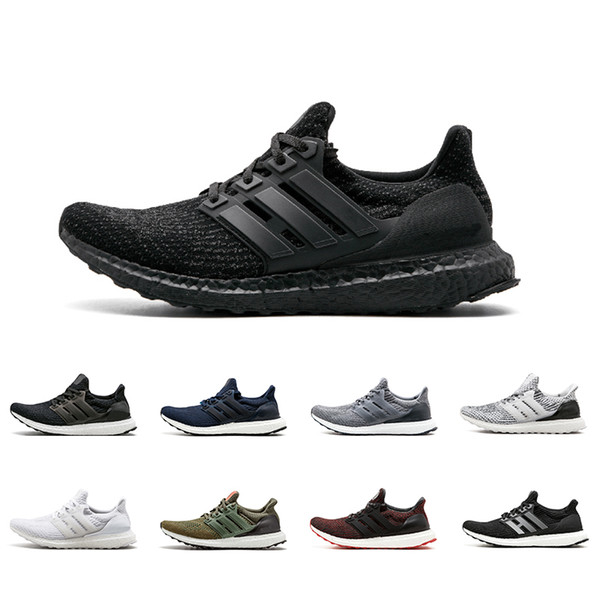 Wholesale New UB 4.0 3.0 Triple Black white CNY Primeknit Runner Designer sports trainer men women Brand sneakers Casual Shoes