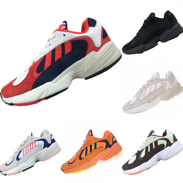 With Box 2019 Yung 700 Leather and Mesh Breathable Casual Shoes Dragon Ball x Yung 700 Mix EVA Cushioning Casual Shoes