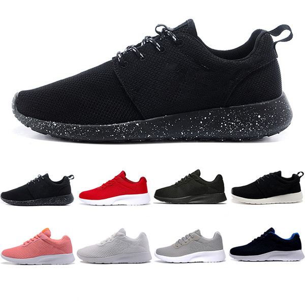 New TanJun Run Running Shoes Triple White Black Red Grey Mens Women London Olympic Runs outdoor trainer sports Sneakers size 36-44