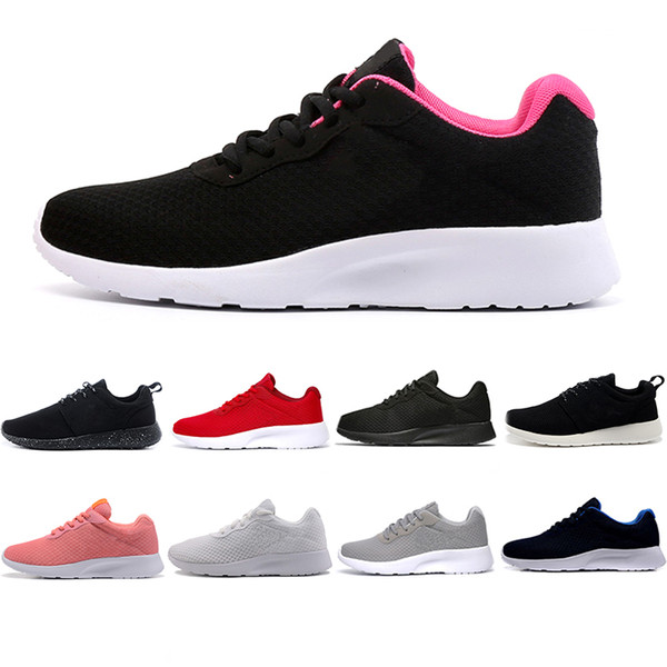 Hot Sale TanJun Run Casual Shoes Triple White Black Grey Mens Women London Olympic Runs outdoor trainer sports Sneakers size 36-44