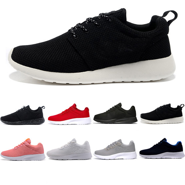 New Arrival TanJun Run Casual Shoes Triple White Black Grey Mens Women London Olympic Runs outdoor trainer sports Sneakers size 36-44