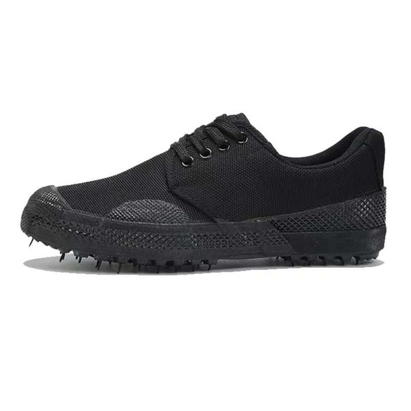 Jiefang Shoes Male Construction Site Wear-resistant Labor Insurance Shoes Female Genuine 07 Training Shoes Migrant Construction Site Rubber