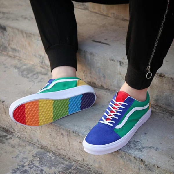 New Fashion Brand Unisex Casual Canvas Shoes Classical Women and Mens Sneakers Skateboarding Shoes Breathable High Quality with Box