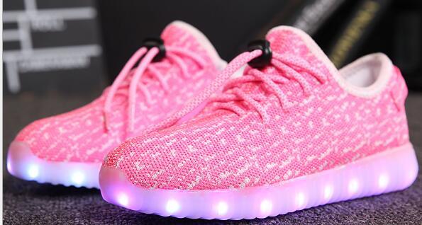 Coconut casual shoes neutral running shoes high quality LED luminescent shoes Kanye West fashionable dress comfortable