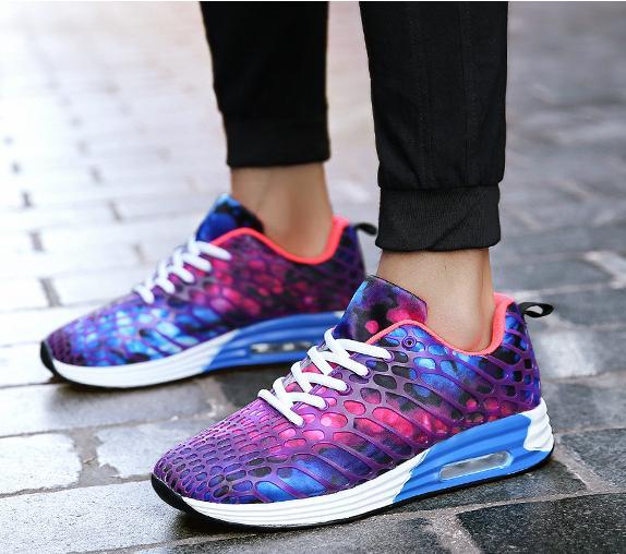 2019 spring new breathable student shoes women's shoes camouflage casual shoes kaiyang52