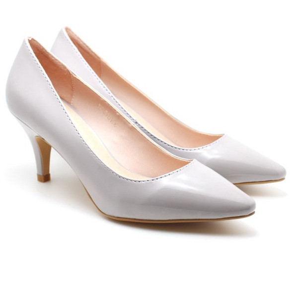 Patent Stiletto Heel Pumps New Design shoes 7.5cm Heel Patent Pumps 2020 Metallic Pumps