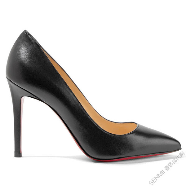 Red Bottom High Heels Pumps Round Pointed Toe So Kate Styles High Heels Dress Wedding Women Shoes 8/10/12CM 35-42