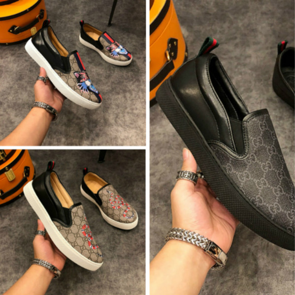 high quality men's high-top casual shoes European station 38-45 handmade shoes factory direct sales 