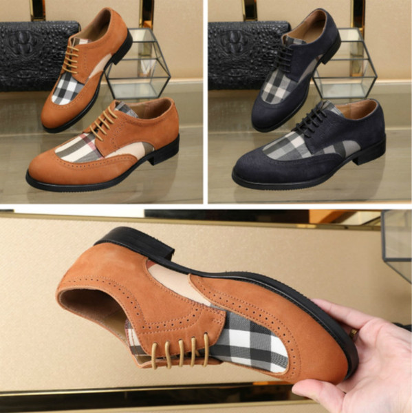 Men's high help casual shoes European station new handmade shoes 39-45 leather upper factory direct sales 