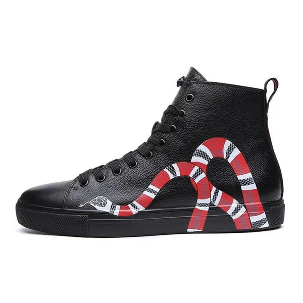 New men's shoes comfortable breathable fashion wild round head strap flat bottom wear-resistant non-slip high-top shoes