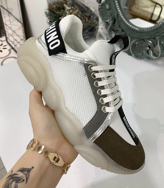 European station luxury new low-cut women's shoes casual wild comfortable mesh breathable leather sports handmade shoes