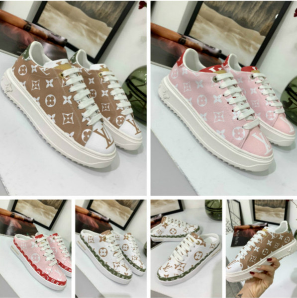 new high-top shoes printed leather hardware buckle European station trendy young casual short boots(with box)