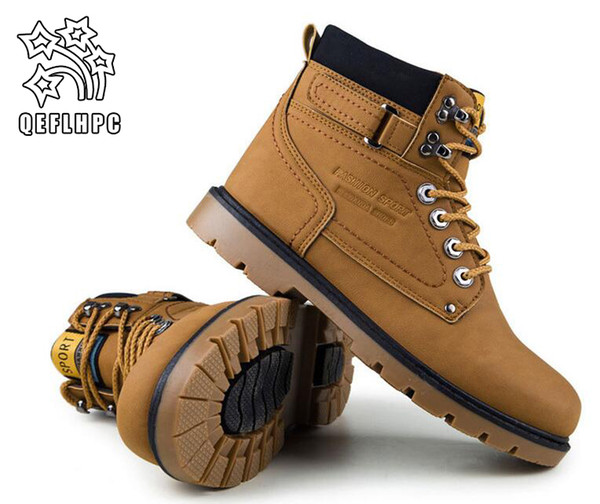 2018. Winter. Men's boots. Fashionable casual shoes. waterproof and warm. Half Snow Boots. Martin Western Cowboy Boots.