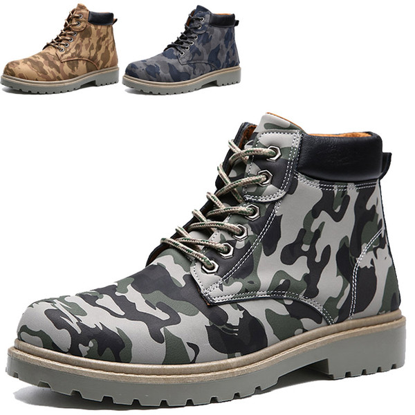 Winter New Men's Shoes, Outdoor Casual Shoes Big Yards, Pedal Mountain DaTouXie, Men's Work Boots, Martin Boots for Men