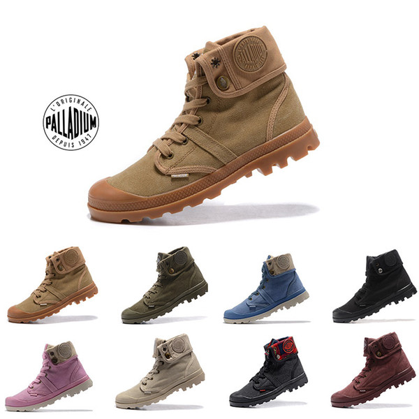 Best quality Original Mens palladium Brand boots Womens Designer Sports Red White Winter Sneaker Casual Trainers Luxury ACE boots