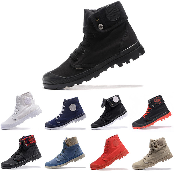 2019 Original palladium Brand boots Women Men Designer Sports Red White Winter Sneakers Casual Trainers Mens Women Luxury ACE boot 36-45