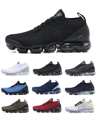 AIR 2019 Designer Shoes Running Women Men Mercurial Plus Ultra SE Knit run utility Trainers Triple Black Outdoor Sneakers Sports Shoes 36-45