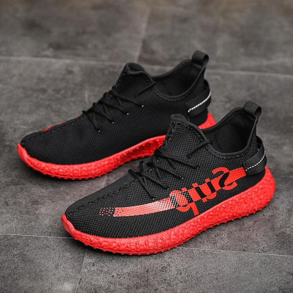 2019 Fashion casual canvas men shoes Ventilation Sports runing flat shoes Non-slip Four Seasons Shoes for Business Work Young students YF03